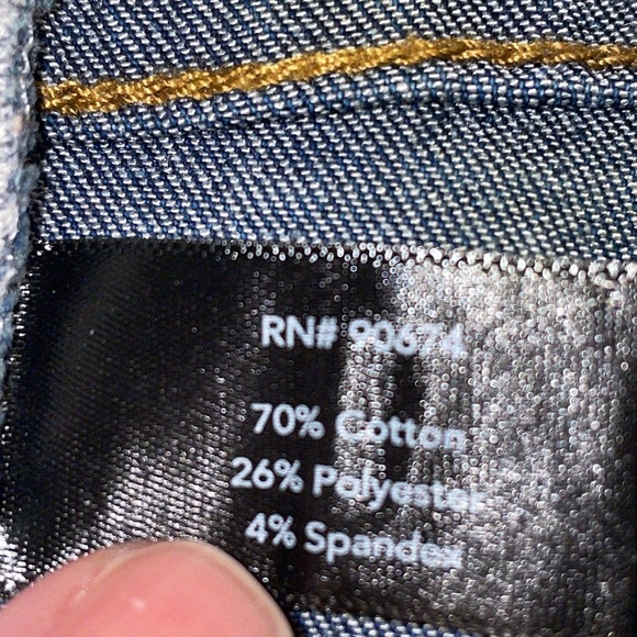 Boston Proper Embroidered Jeans. Size 0. - Picture 7 of 14